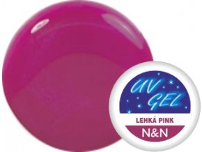 Barevný UV gel N&N 5ml - barva lehká pink