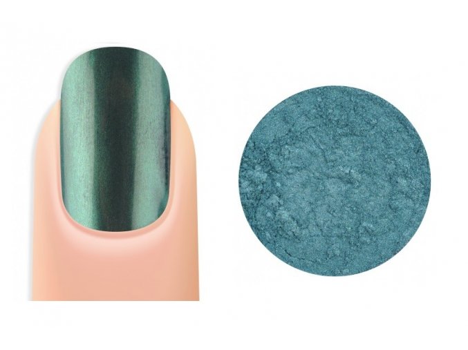 CHROME pigment 3g - smaragrově zelený
