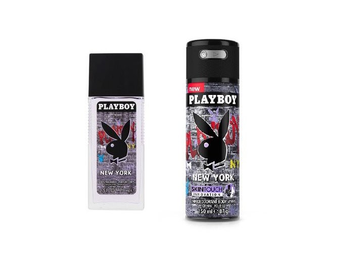 Dárková sada Playboy New York 75 ml parf. Deo + Body Deo