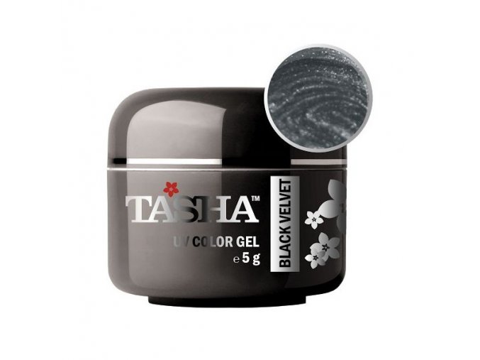 Barevný gel Metallic Black Velvet 5g