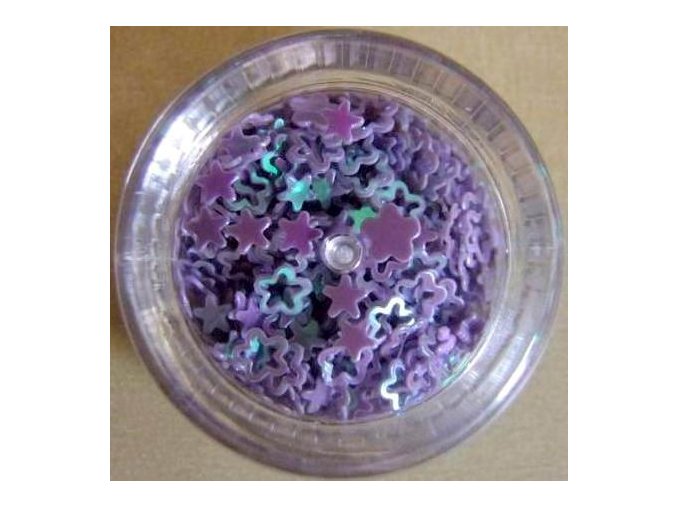 Zdobení nehtů kytičky (fialové), 350 ks