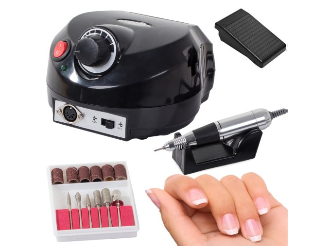 eng pl Manicure pedicure nail drill 65w professional drill bits for home use 7711 1