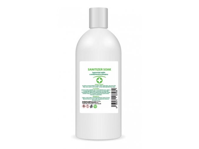 Sanitizer SOAP - hygienické mýdlo s antibakteriální přísadou 500ml