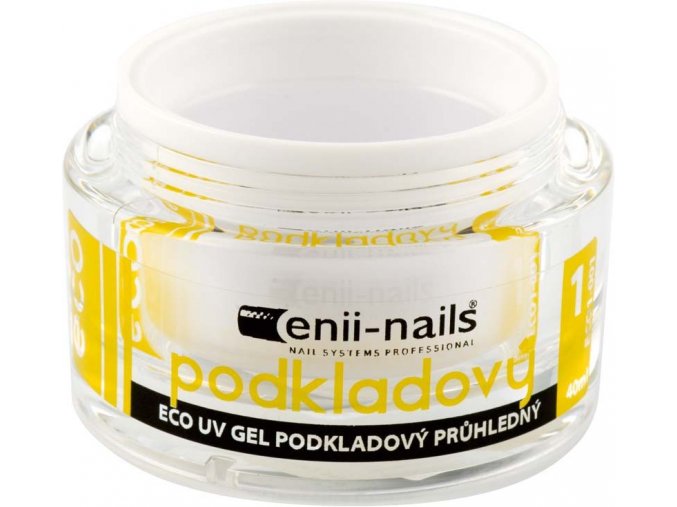 ECO 1 UV gel podkladový průhledný 10ml