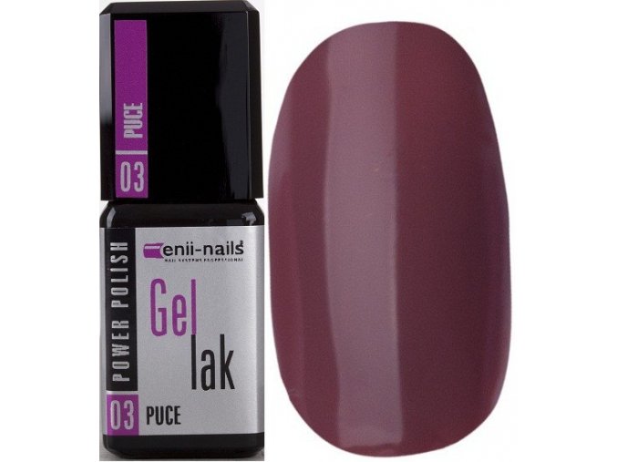 Gel lak 11 ml - puce