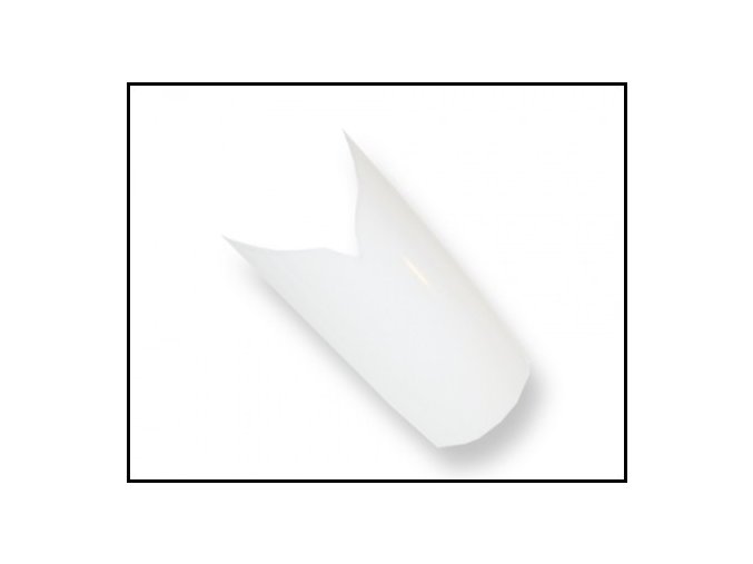 Ozdobné bílé tipy 100 ks