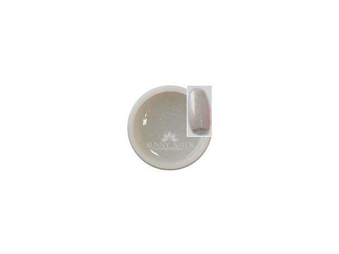 UV gel Sunny nails 5 ml, holografická bílá