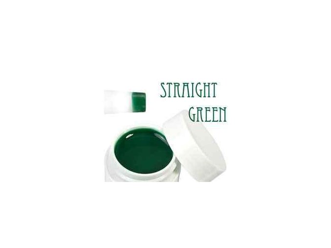 Barevný UV gel 5 ml zelený