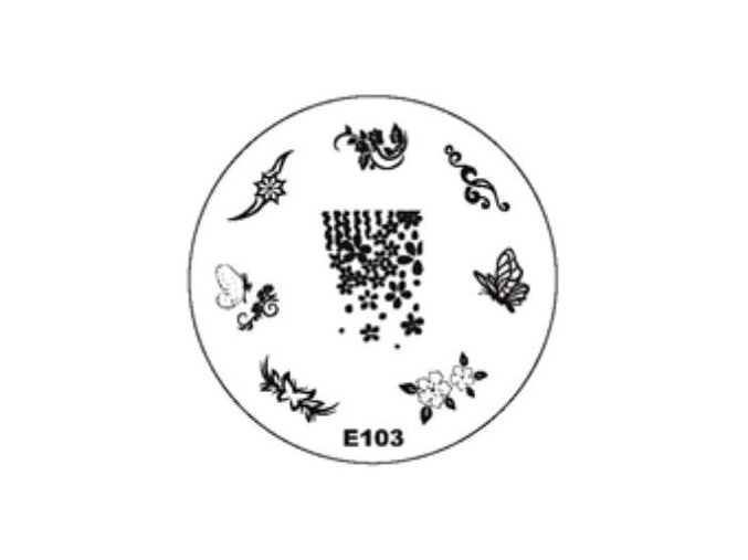 Destička na razítka E103