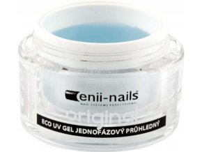 ECO UV gel jednofázový originál průhledný 5ml