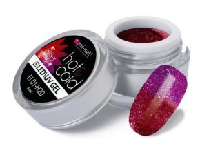 Hot & cold glitter LED/UV gel 5ml č.20