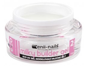 UV gel modelovací french mléčně bílý 10ml