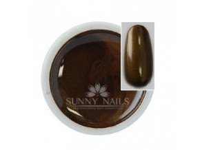 Metalický bronz UV gel Sunny nails 5 ml