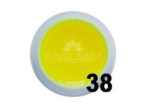 UV gel Sunny nails 5 ml, žlutý neon