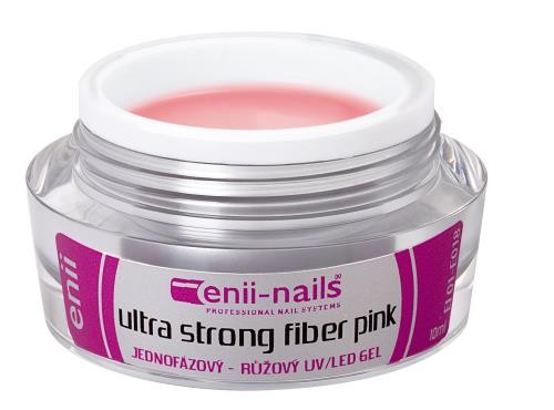 ENII NAILS ENII ULTRA STRONG FIBER - PINK gel 10ml