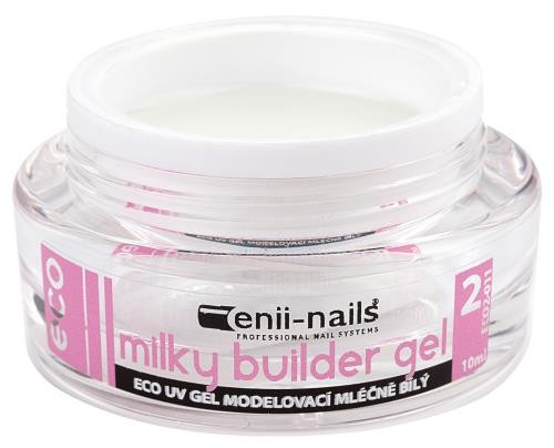 ENII NAILS UV gel modelovací french mléčně bílý 10ml