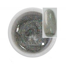 UV gel Sunny nails 5ml, holografická stříbrná