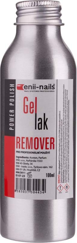 ENII NAILS Gel lak - odstraňovač, 100ml