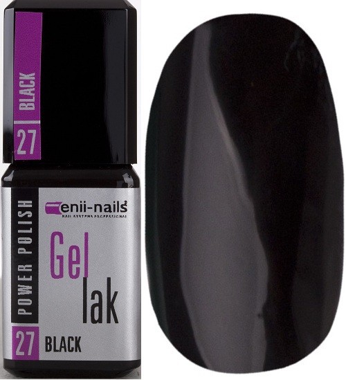 ENII NAILS Gel lak 11ml - black