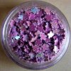 Zdobení nehtů kytky, plné (fialové), 300 ks