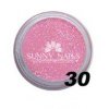 Barevný akryl, světle růžový glitter  7g