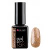 Glitter gel lak 11ml - golden glitter