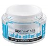 UV GEL french white glitter 10ml