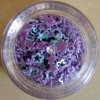 Zdobení nehtů kytičky (fialové), 350 ks