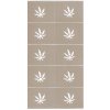 Zdobící šablona - marihuana