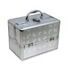 Kosmetický kufřík - stříbrný