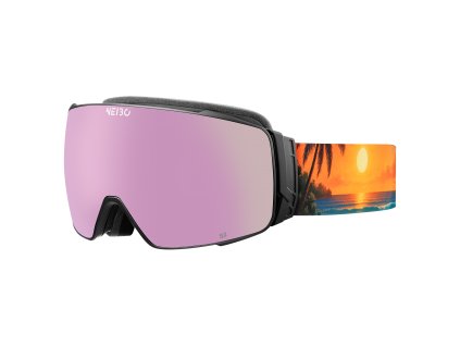 NEIBO ASTRO - Black Beach/Cherry Pink