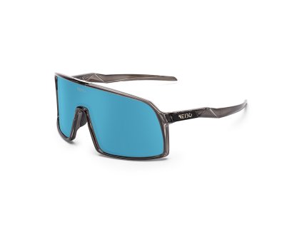 NEIBO FALCON - Glossy Black Transparent/Ice Blue