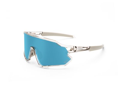NEIBO EAGLE - Glossy Light Grey Transparent/Ice Blue