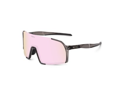 NEIBO PIGEON - Glossy Black Transparent/Rose Gold