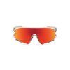 NEIBO EAGLE - Glossy Light Grey Transparent/Fire Orange