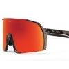 NEIBO PIGEON - Glossy Black Transparent/Fire Orange