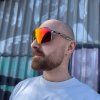 NEIBO PIGEON - Glossy Transparent/Fire Orange
