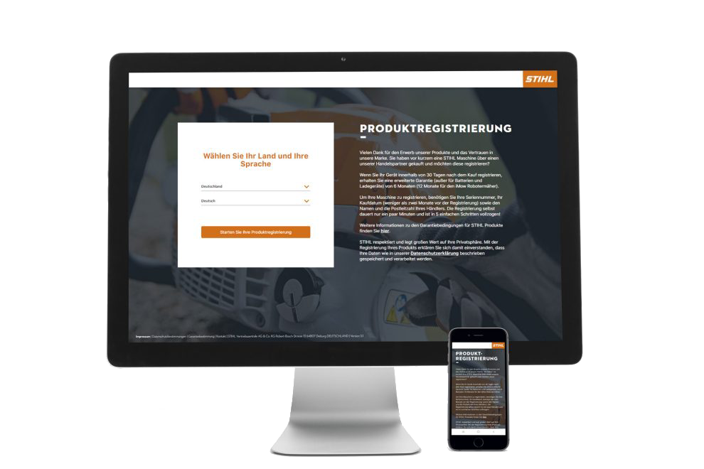 STIHL – prodloužená záruka