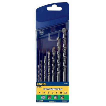 69119 irwin sada vidiovych vrtaku masonry 4 10 mm 5 dilu