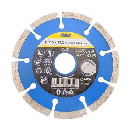 69098 kotouc diamantovy segmentovy 180x22 2 mm