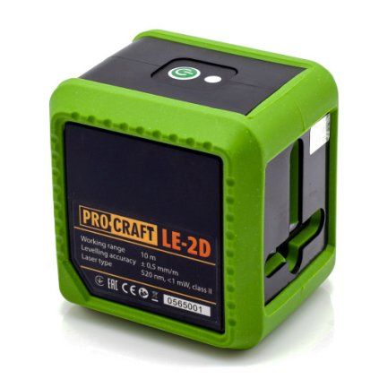 3490 laser zeleny liniovy krizovy samonivelacni procraft le 2d le 2d