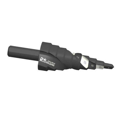 RICHMANN Vrták stupňovitý do kovu TiN (Průměr 4-12 mm)