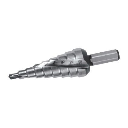 23277 ruko vrtak stupnovity hss 4 20 mm 9 stupnu