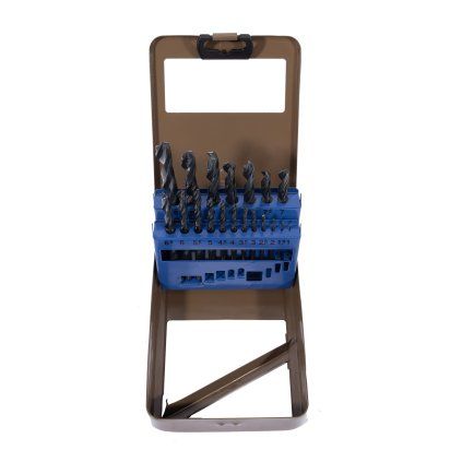 22716 stavtool sada vrtaku do kovu hss r 1 10 mm 19 dilu kovovy obal