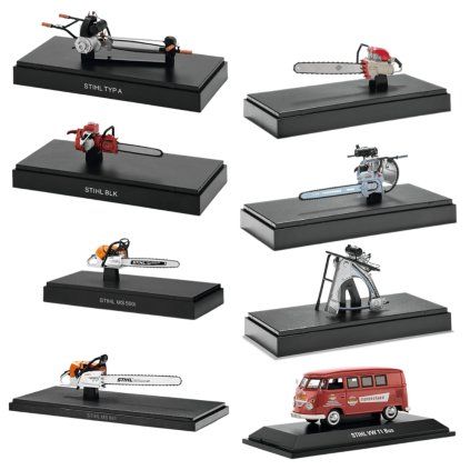 STIHL COLLECTION sběratelské modely (Varianta Model:Pila BLK)