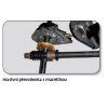 4410 2 dvoustupnova benzinova snehova freza vega 7066 els