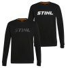 STIHL LOGO mikina (Varianta Velikost:XS, Varianta2 Barva:Bílá)
