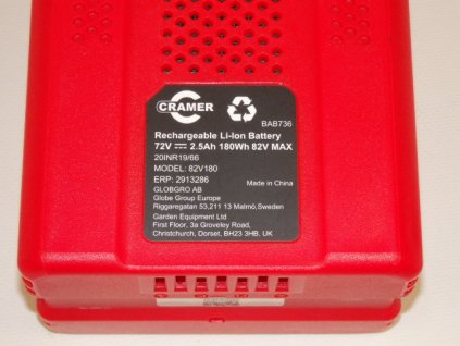 Akumulátor 82V 2,5Ah výkonná Bluetooth baterie