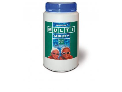 Bazénová chemie Kombi tablety mini PE dóza 1,2 kg