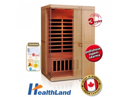 Carbonová infrasauna DeLuxe 2200 BT